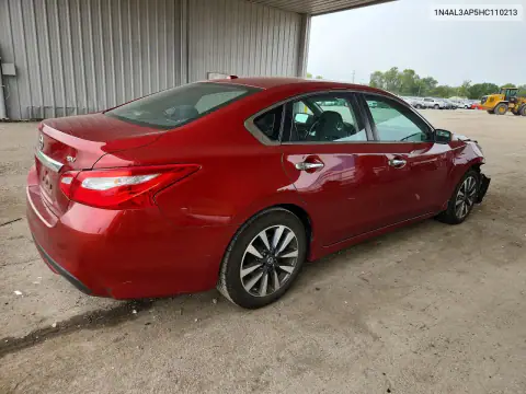 1N4AL3AP5HC110213 — 2017 Nissan Altima, фото 3 с аукциона Copart, Передняя часть