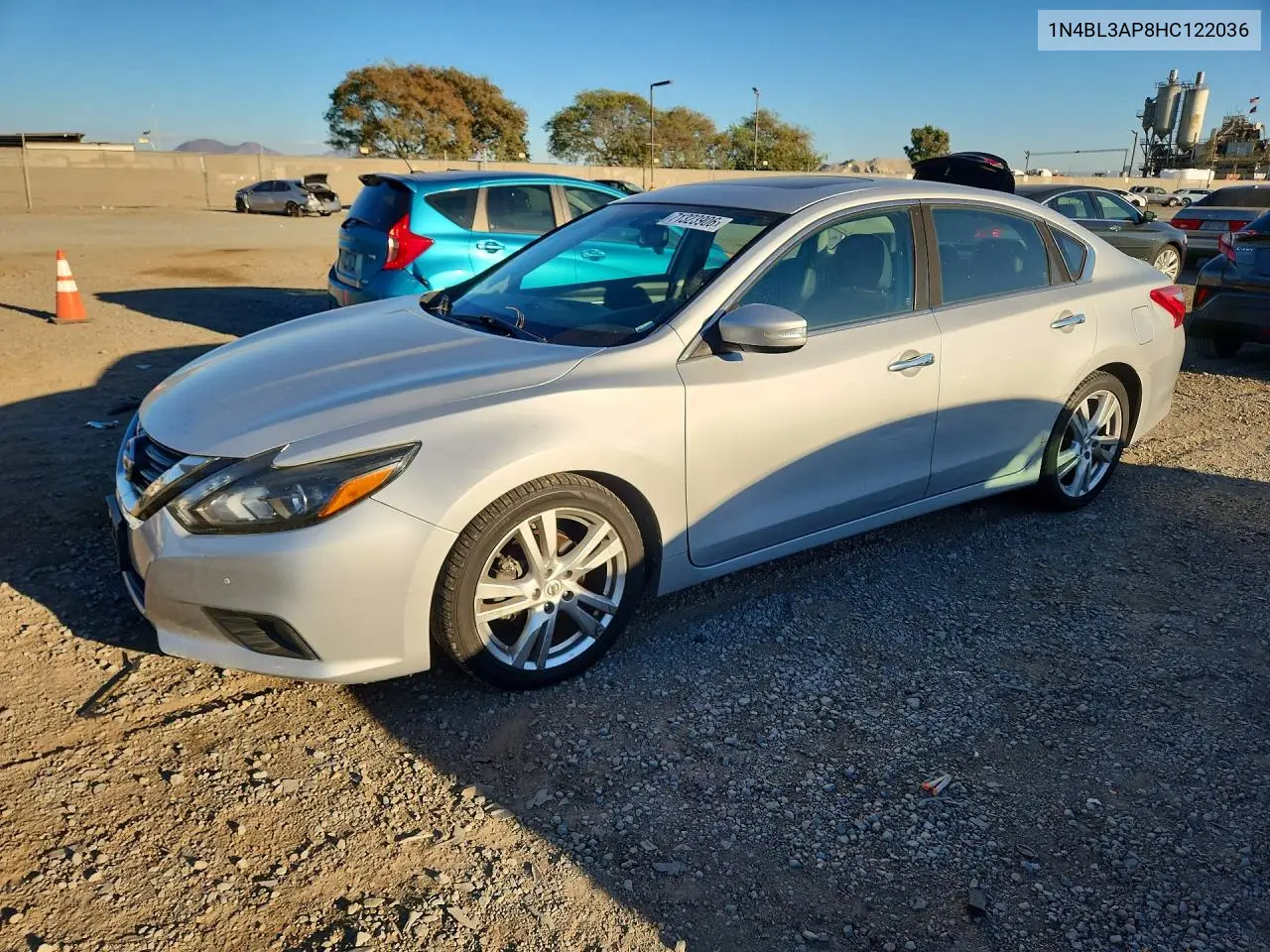 2017 Nissan Altima 3.5 Sl VIN 1N4BL3AP8HC122036 фото 1
