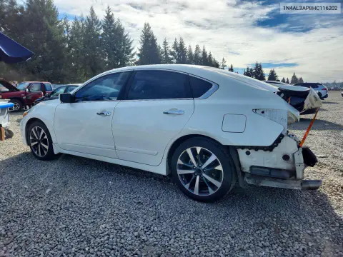 2017 Nissan Altima 2.5 Sr VIN 1N4AL3AP8HC116202 фото 2