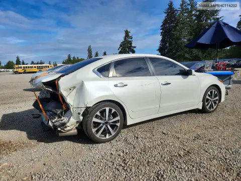 2017 Nissan Altima 2.5 Sr VIN 1N4AL3AP8HC116202 фото 3