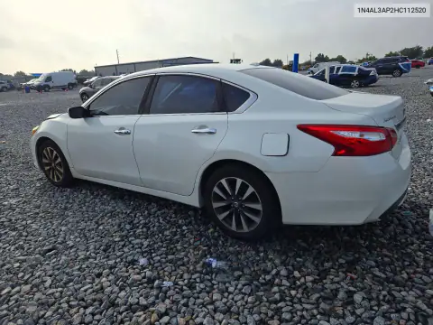 1N4AL3AP2HC112520 — 2017 Nissan Altima, фото 2 с аукциона Copart 20.10.2026, Передняя часть