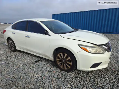 1N4AL3AP2HC112520 — 2017 Nissan Altima, фото 4 с аукциона Copart 20.10.2026, Передняя часть