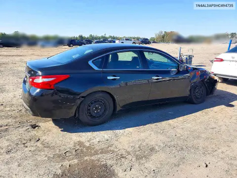 2017 Nissan Altima 2.5 S VIN 1N4AL3AP3HC494735 фото 3