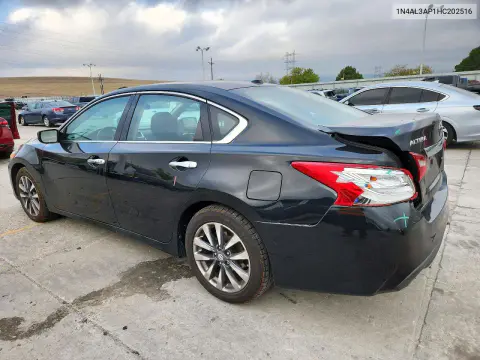 2017 Nissan Altima 2.5 Sv VIN 1N4AL3AP1HC202516 фото 2