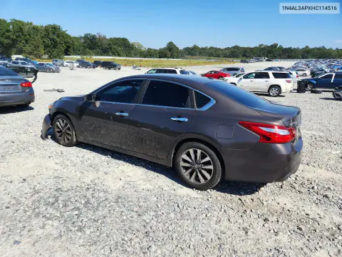 2017 Nissan Altima 2.5 Sv VIN 1N4AL3APXHC114516 фото 2