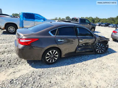 2017 Nissan Altima 2.5 Sv VIN 1N4AL3APXHC114516 фото 3