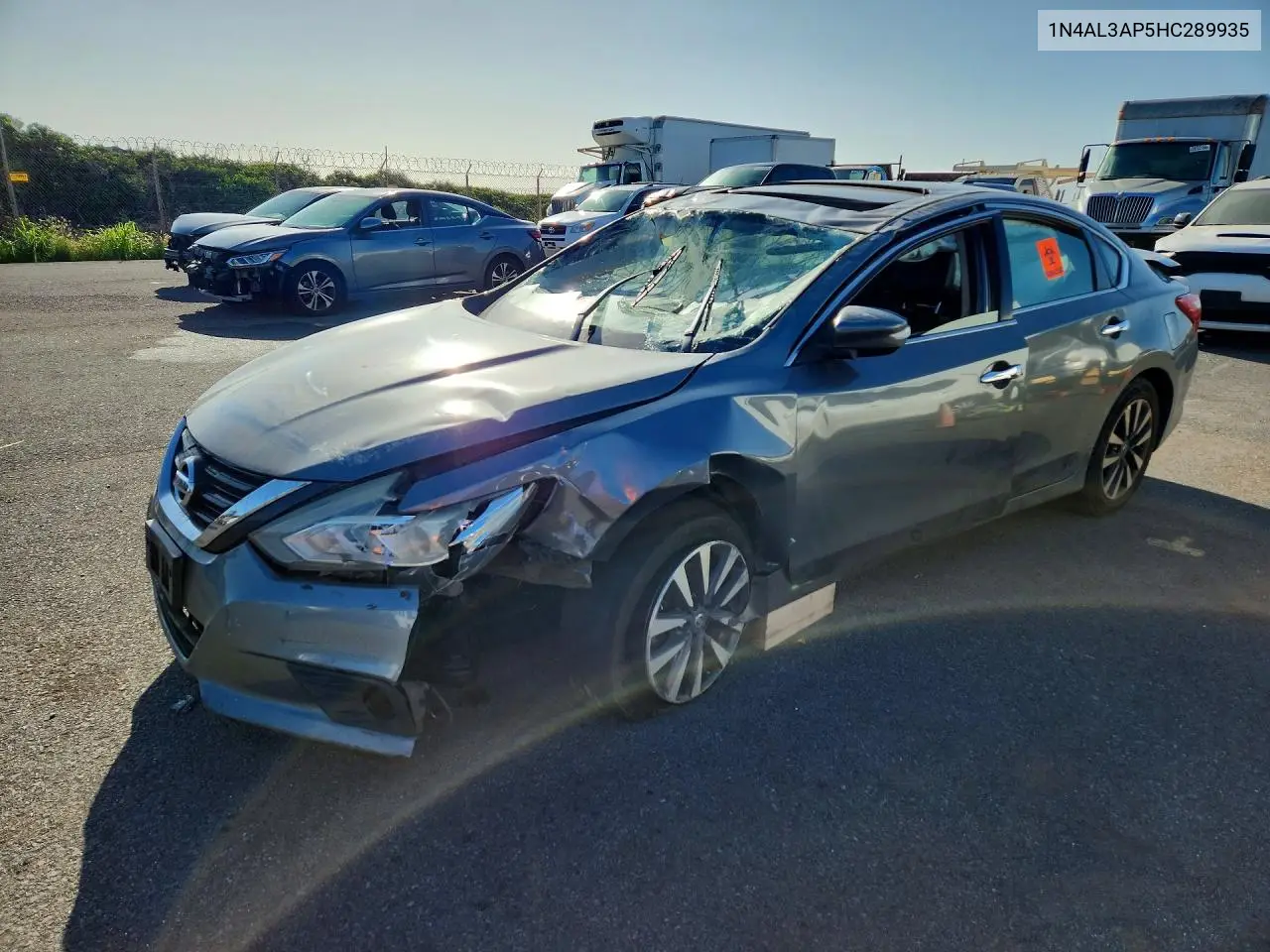 2017 Nissan Altima 2.5 Sl VIN 1N4AL3AP5HC289935 фото 1
