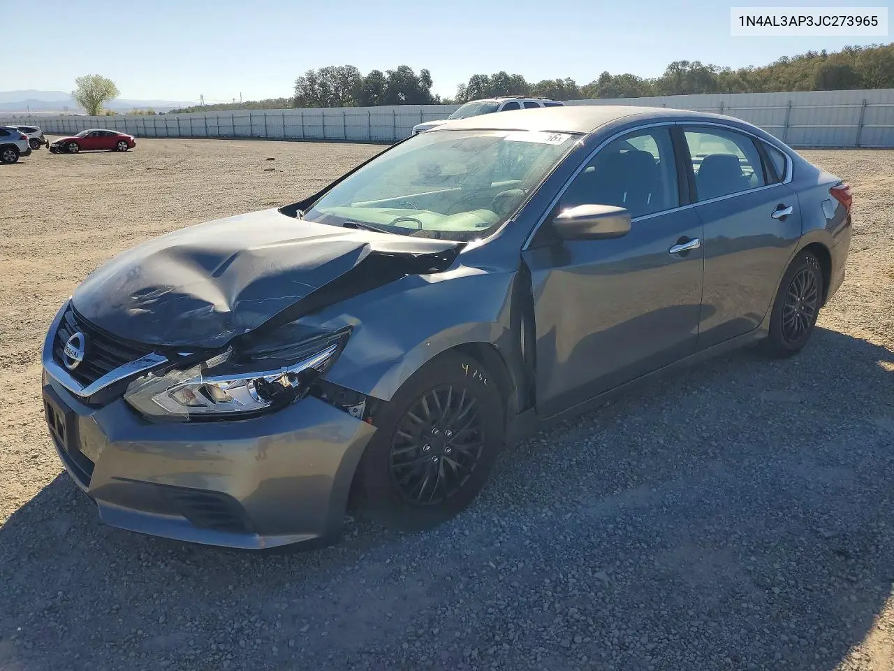 2018 Nissan Altima 2.5 S VIN 1N4AL3AP3JC273965 фото 1