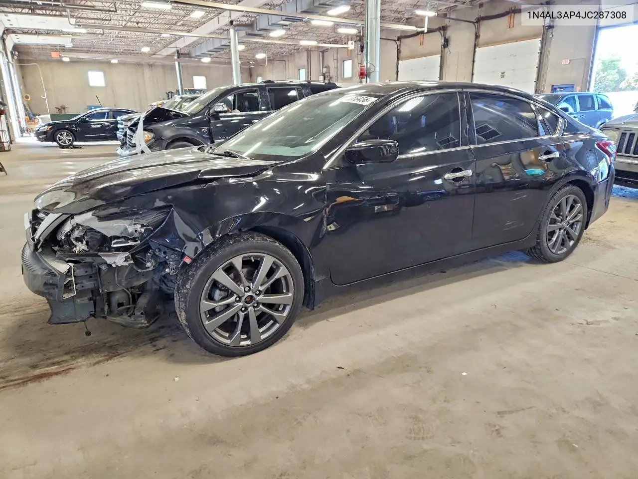 2018 Nissan Altima 2.5 Sr VIN 1N4AL3AP4JC287308 фото 1