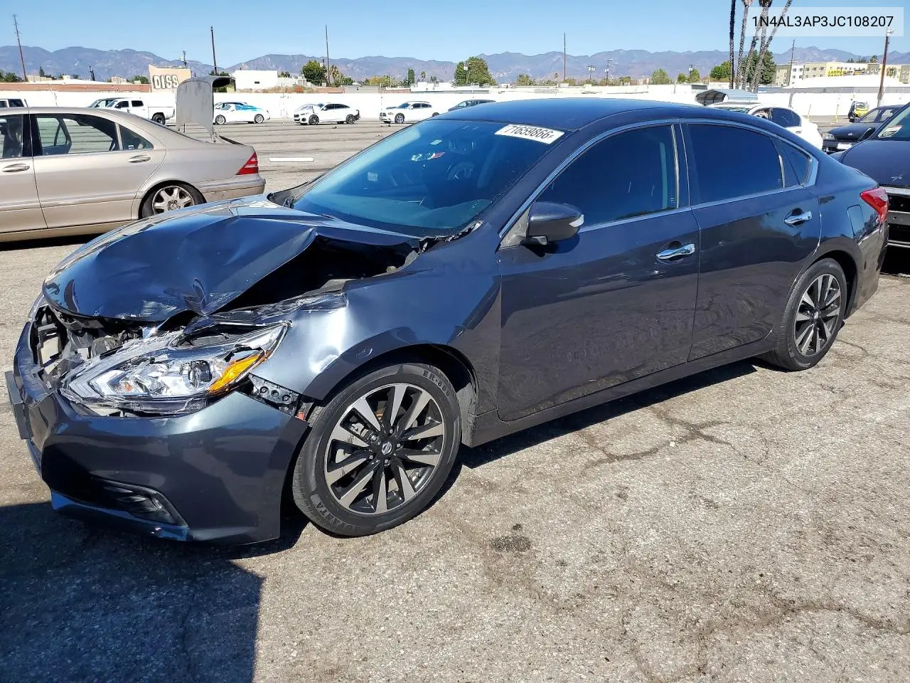2018 Nissan Altima 2.5 Sl VIN 1N4AL3AP3JC108207 фото 1