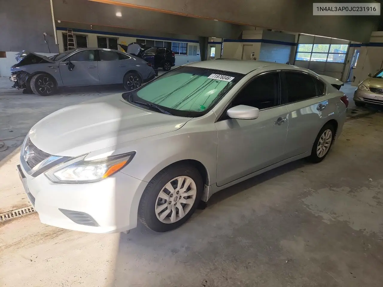2018 Nissan Altima 2.5 S VIN 1N4AL3AP0JC231916 фото 1