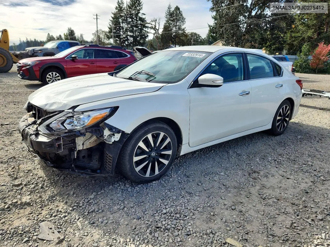 2018 Nissan Altima 2.5 Sl VIN 1N4AL3AP3JC235412 фото 1