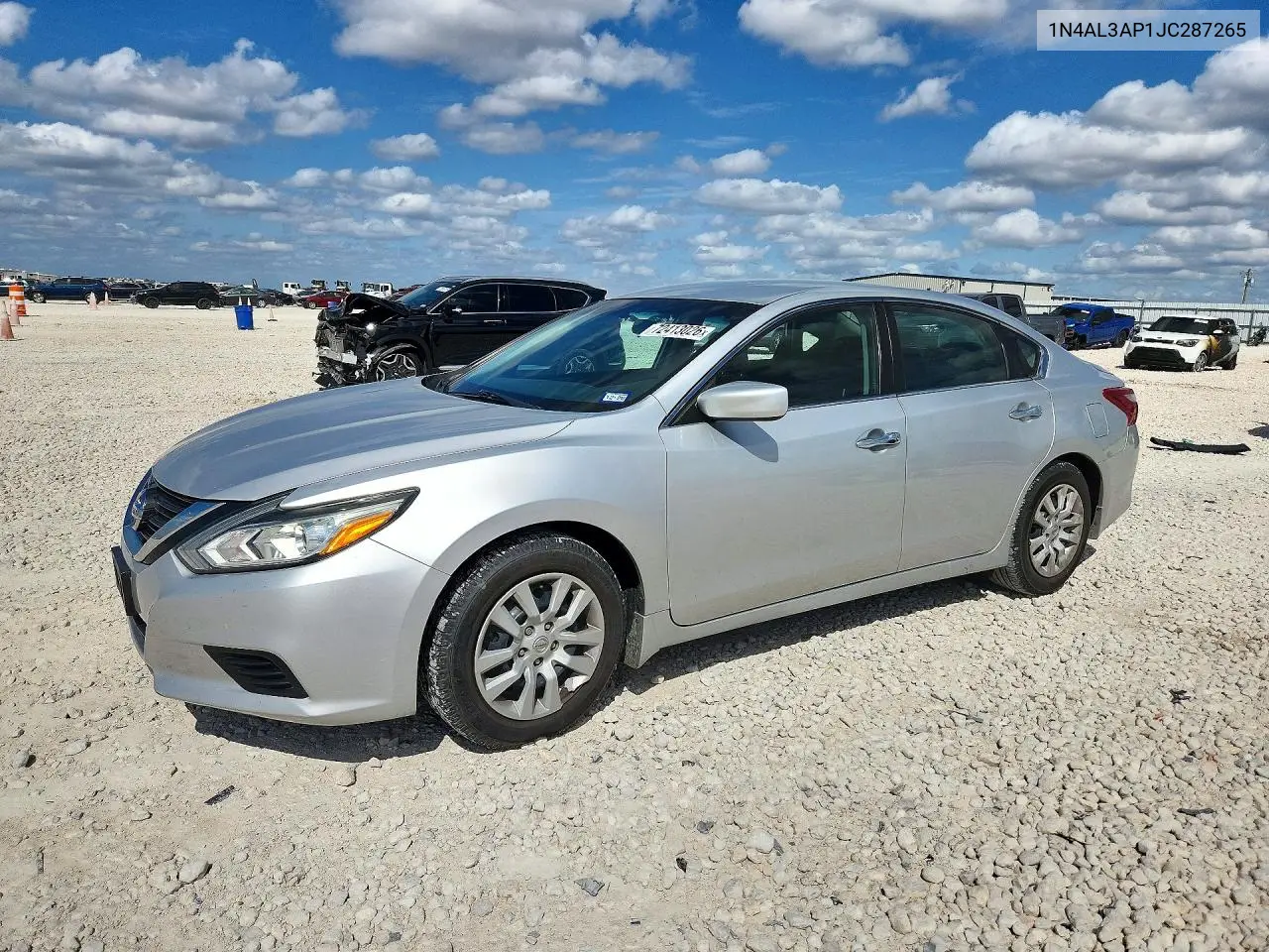 2018 Nissan Altima 2.5 S VIN 1N4AL3AP1JC287265 фото 1