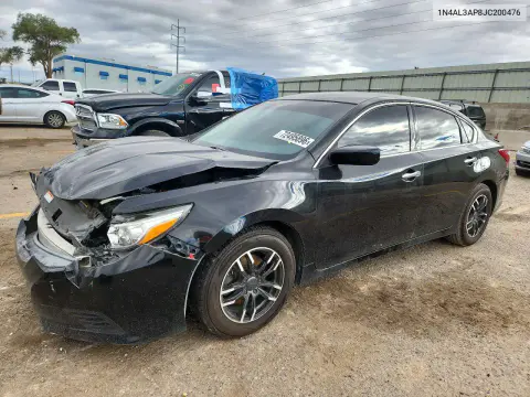 1N4AL3AP8JC200476 — 2018 Nissan Altima, Передняя часть, фото до ремонта