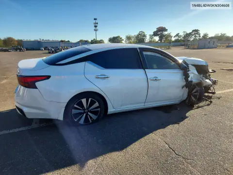 2019 Nissan Altima Sv VIN 1N4BL4DW0KN304608 фото 3