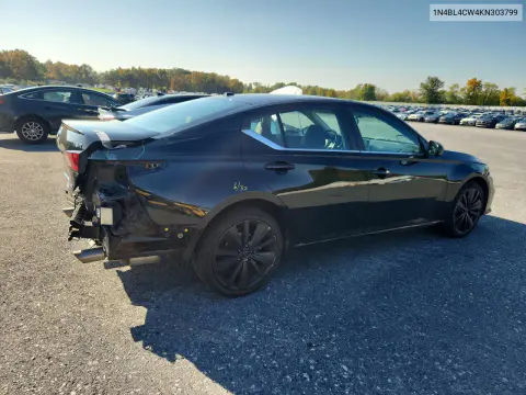 2019 Nissan Altima Sr VIN 1N4BL4CW4KN303799 фото 3