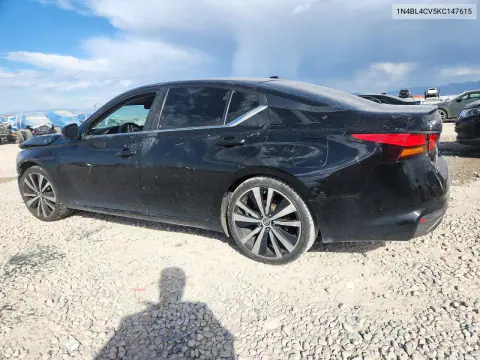 2019 Nissan Altima Sr VIN 1N4BL4CV5KC147615 фото 2