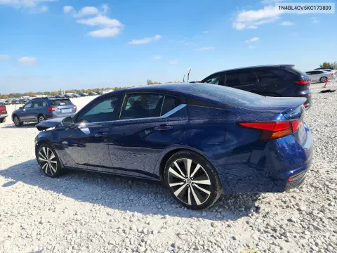 2019 Nissan Altima Sr VIN 1N4BL4CV5KC173809 фото 2