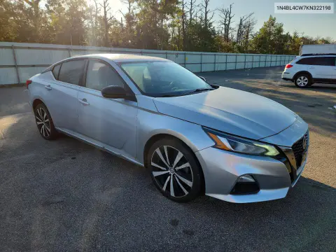 2019 Nissan Altima Sr VIN 1N4BL4CW7KN322198 фото 4