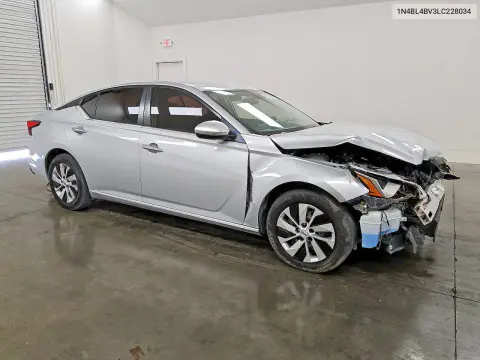 2020 Nissan Altima S VIN 1N4BL4BV3LC228034 фото 4