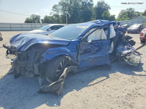 1N4BL4CV7LC170847 — 2020 Nissan Altima, Повреждения со всех сторон, фото до ремонта