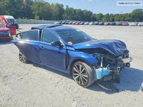 2020 Nissan Altima Sr VIN 1N4BL4CV7LC170847 фото 4