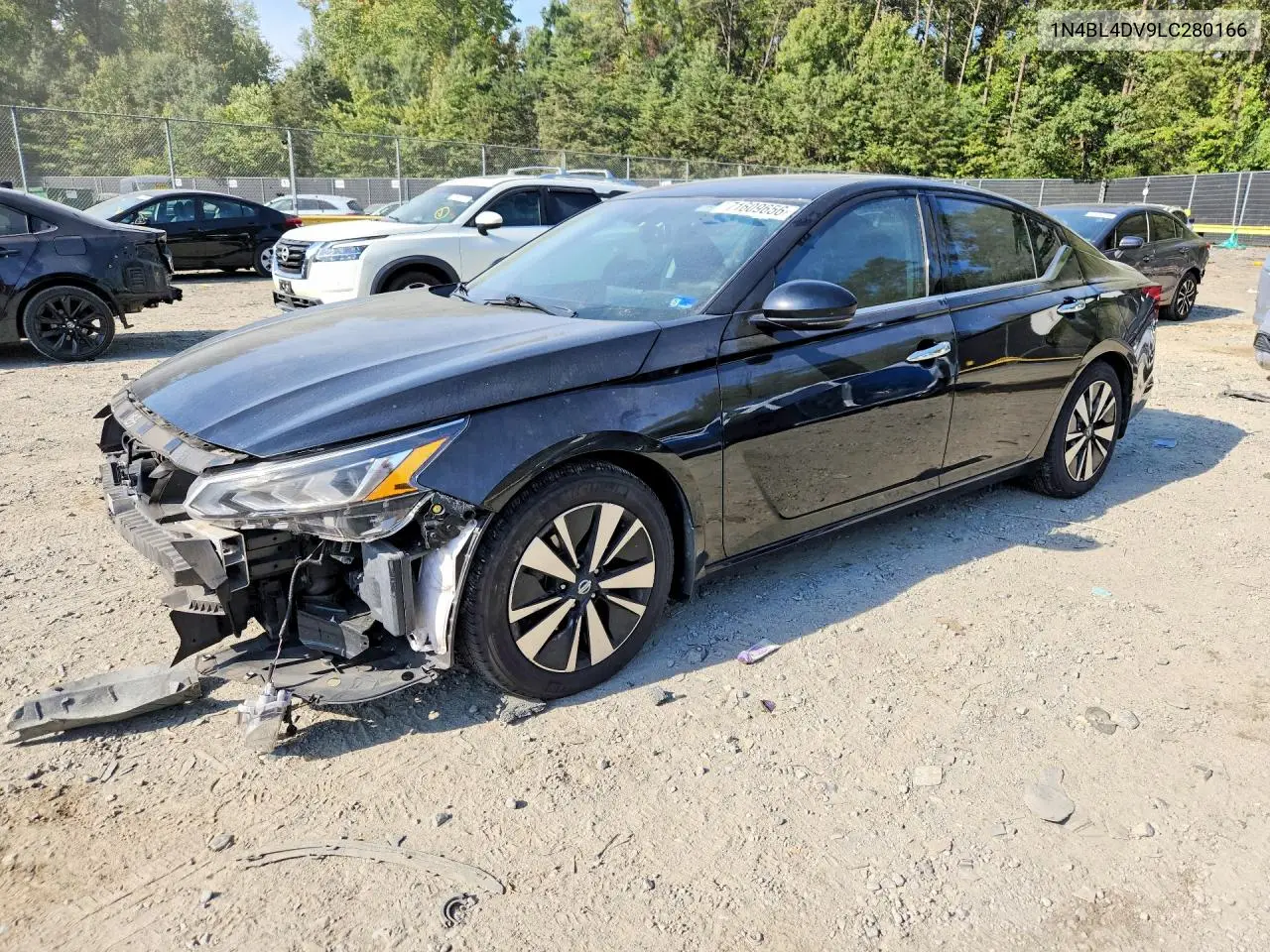 2020 Nissan Altima Sv VIN 1N4BL4DV9LC280166 фото 1