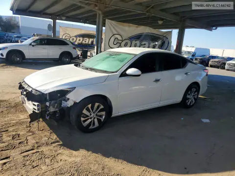 2020 Nissan Altima S VIN 1N4BL4BV4LC144742 фото 1