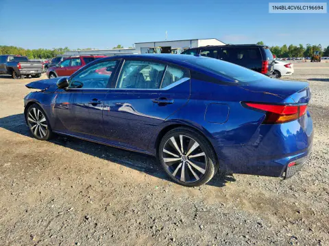 2020 Nissan Altima Sr VIN 1N4BL4CV6LC196694 фото 2