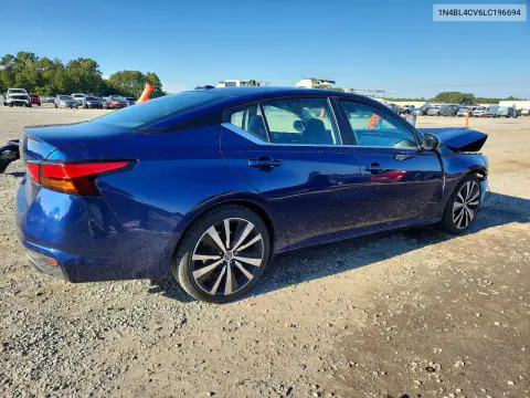 2020 Nissan Altima Sr VIN 1N4BL4CV6LC196694 фото 3