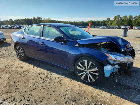 2020 Nissan Altima Sr VIN 1N4BL4CV6LC196694 фото 4
