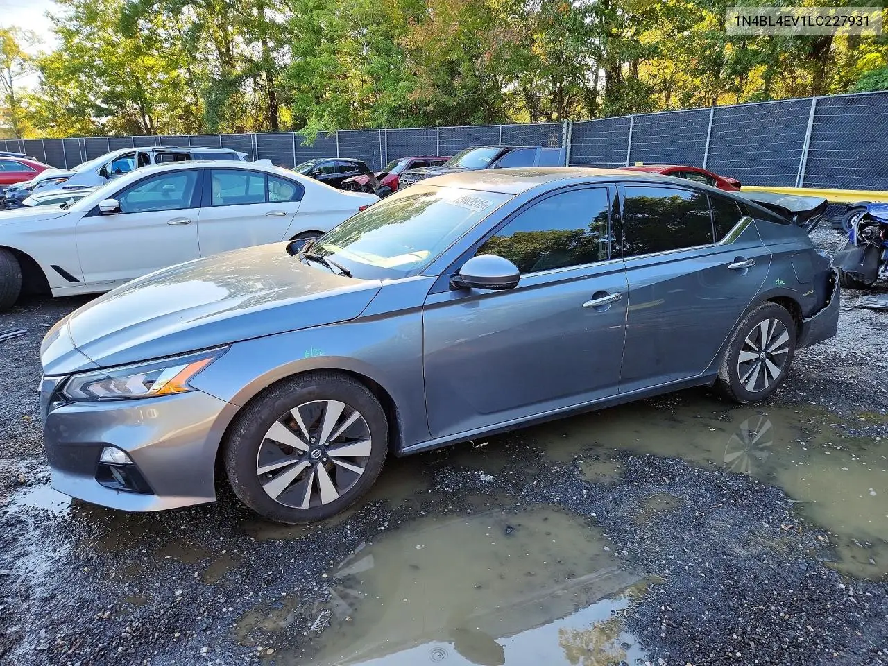 2020 Nissan Altima Sl VIN 1N4BL4EV1LC227931 фото 1