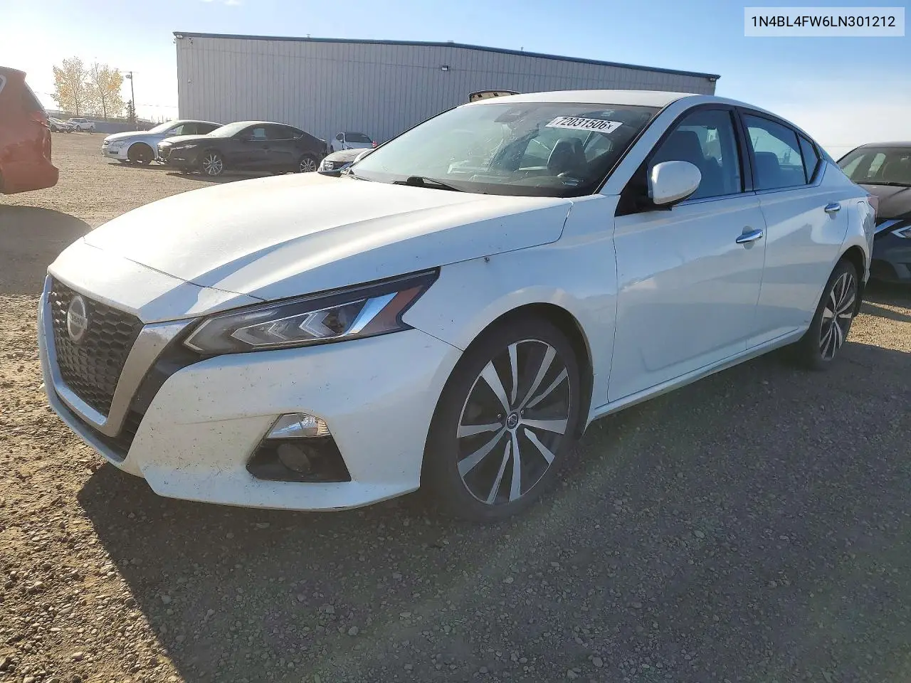 2020 Nissan Altima Platinum VIN 1N4BL4FW6LN301212 фото 1
