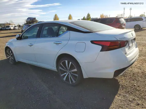 2020 Nissan Altima Platinum VIN 1N4BL4FW6LN301212 фото 2