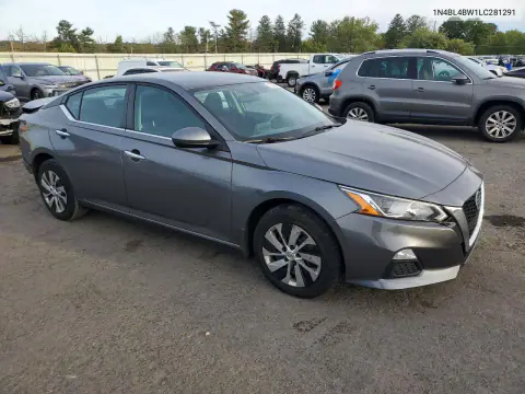 2020 Nissan Altima S VIN 1N4BL4BW1LC281291 фото 4