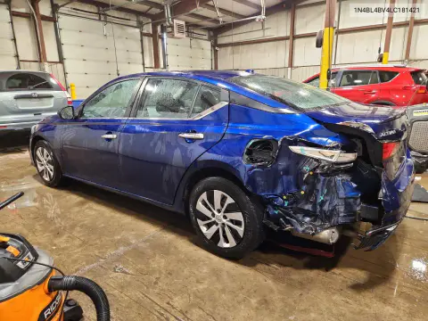 2020 Nissan Altima S VIN 1N4BL4BV4LC181421 фото 2