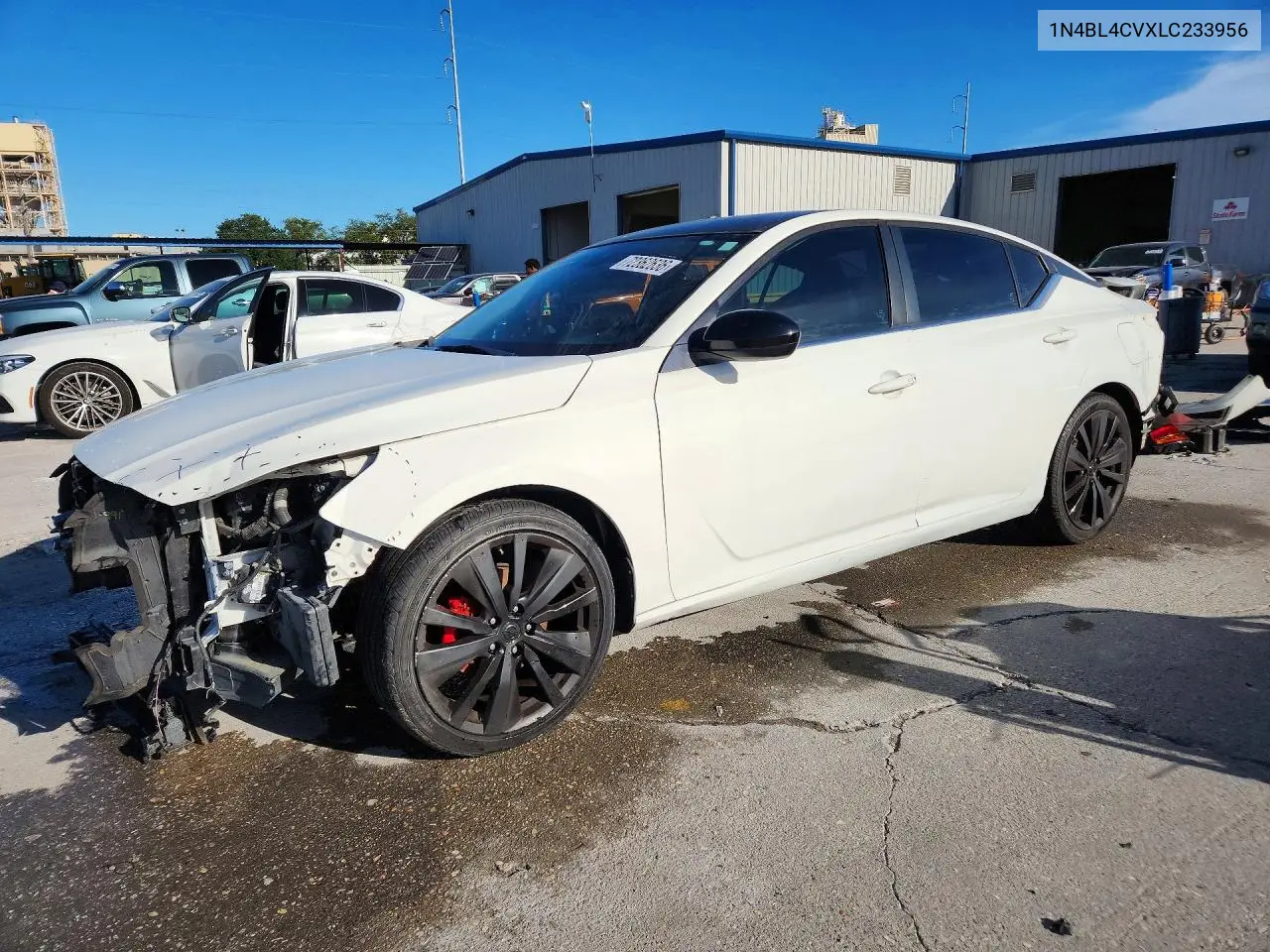 2020 Nissan Altima Sr VIN 1N4BL4CVXLC233956 фото 1