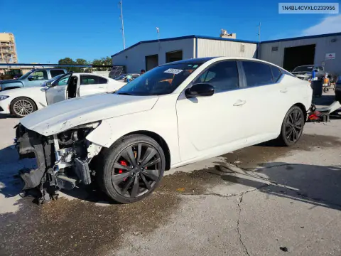 2020 Nissan Altima Sr VIN 1N4BL4CVXLC233956 фото 1