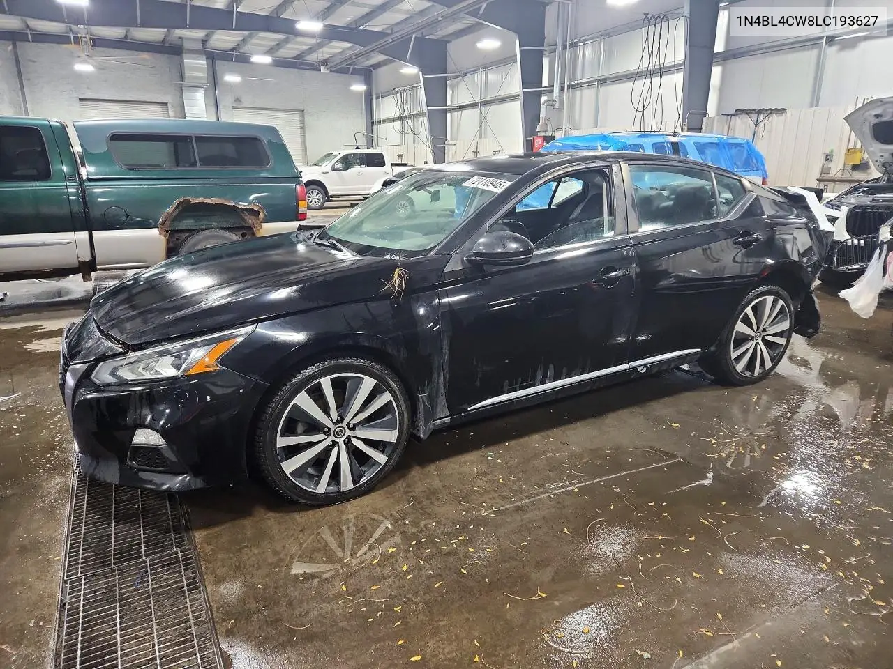 2020 Nissan Altima Sr VIN 1N4BL4CW8LC193627 фото 1