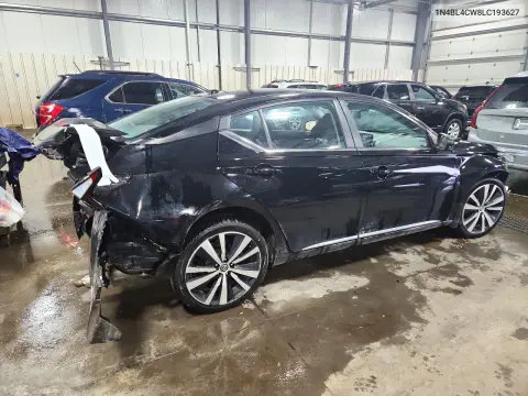2020 Nissan Altima Sr VIN 1N4BL4CW8LC193627 фото 3