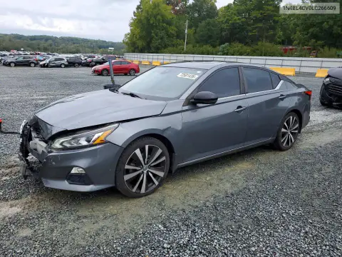 1N4BL4CV0LC266609 — 2020 Nissan Altima, Передняя часть, фото до ремонта