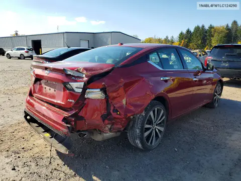 2020 Nissan Altima Platinum VIN 1N4BL4FW1LC124290 фото 3