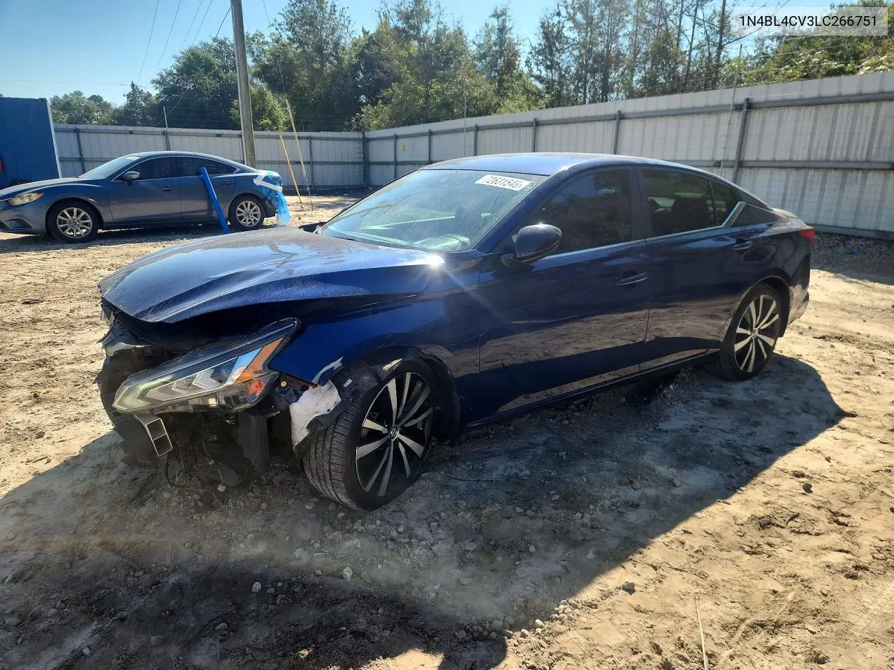 2020 Nissan Altima 2.5 Sl VIN 1N4BL4CV3LC266751 фото 1