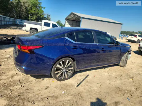 2020 Nissan Altima 2.5 Sl VIN 1N4BL4CV3LC266751 фото 3