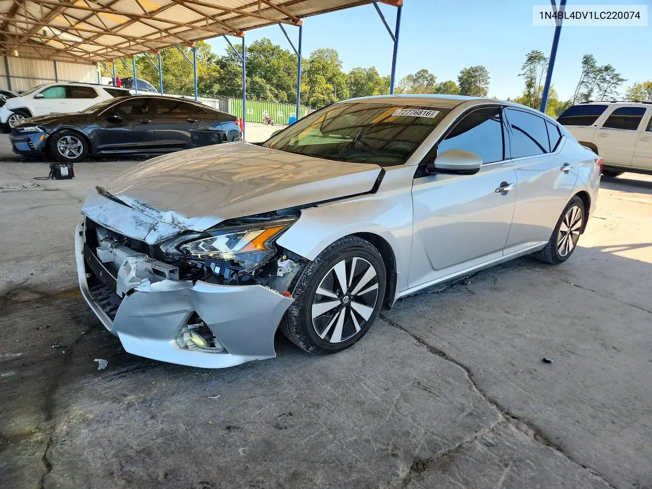 2020 Nissan Altima Sv VIN 1N4BL4DV1LC220074 фото 1
