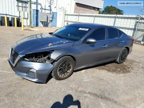 1N4BL4BV3LC249014 — 2020 Nissan Altima, Передняя часть, фото до ремонта