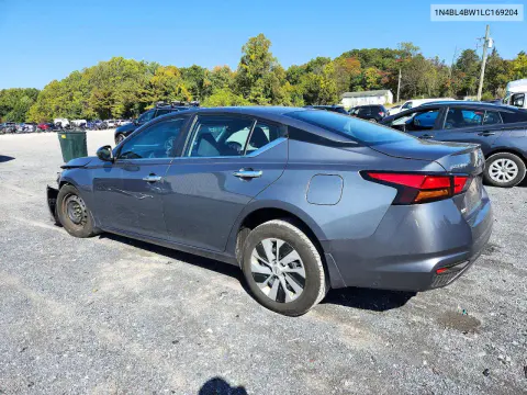 2020 Nissan Altima S VIN 1N4BL4BW1LC169204 фото 2