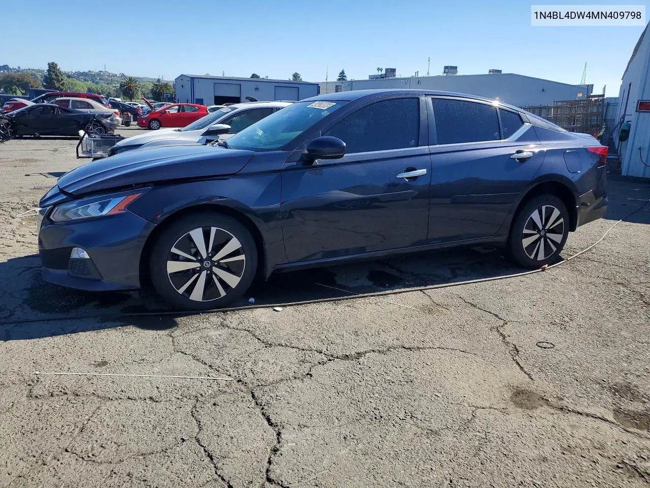 1N4BL4DW4MN409798 Nissan Altima 2021 — повреждение Передняя часть, фото до ремонта