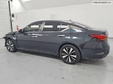 2021 Nissan Altima Sv VIN 1N4BL4DV0MN391761 фото 2