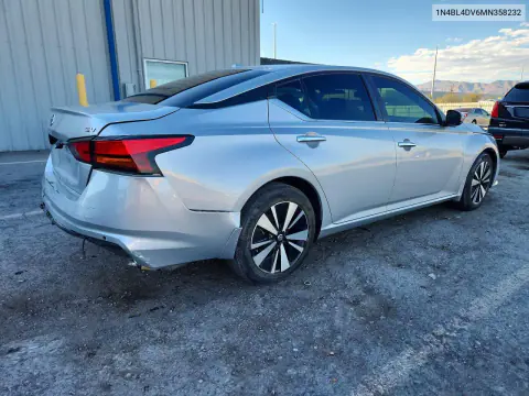 2021 Nissan Altima Sv VIN 1N4BL4DV6MN358232 фото 3